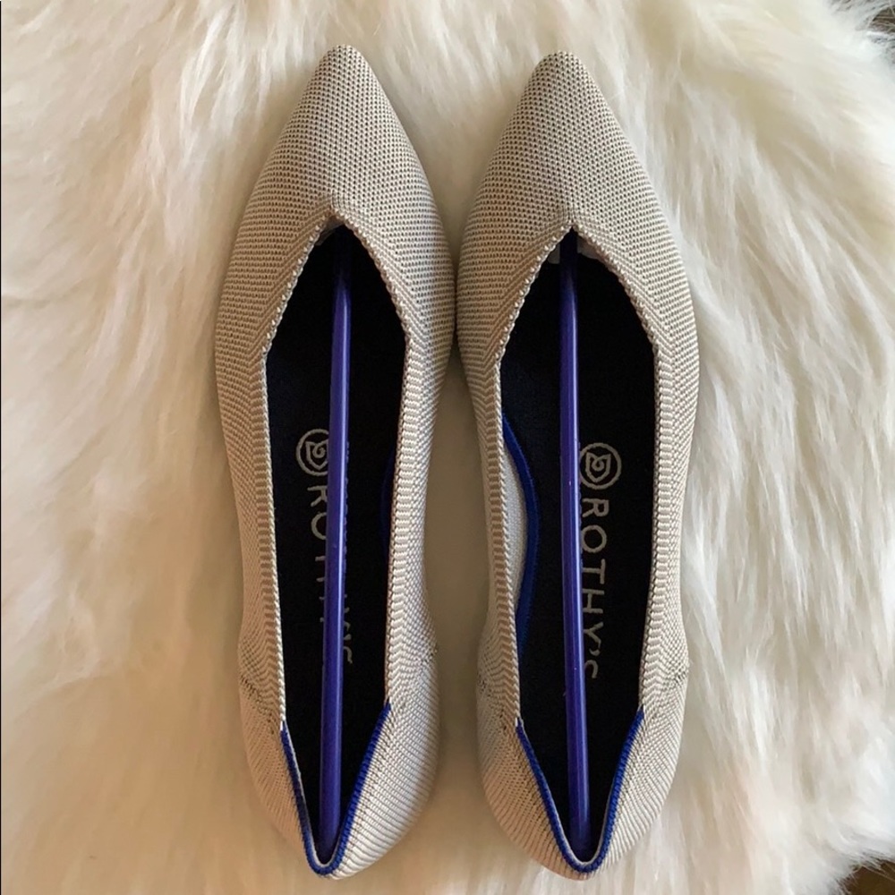 Retired Flax Birdseye Rothy’s with newextra insole